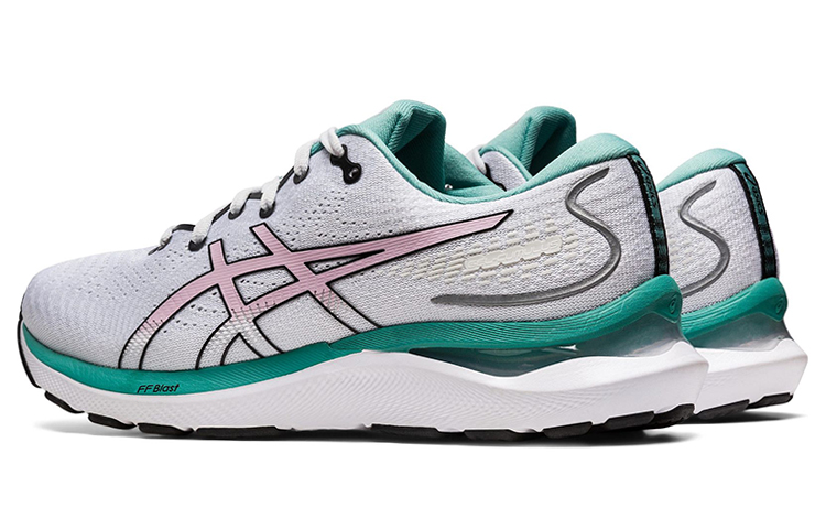 Shop (W) 亚瑟士Gel-Cumulus 24白绿配色跑鞋 1012B369-020