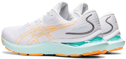 (女性款)ASICS Gel Cumulus 24 ‘White Orange Pop’ 1012B206-100 Shop (女性款)ASICS Gel Cumulus 24 ‘White Orange Pop’ 1012B206-100