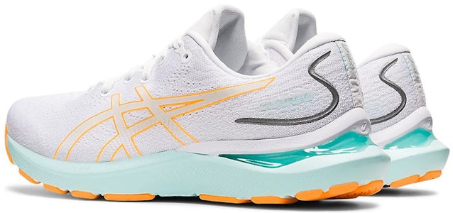 (女性款)ASICS Gel Cumulus 24 ‘White Orange Pop’ 1012B206-100 Shop (女性款)ASICS Gel Cumulus 24 ‘White Orange Pop’ 1012B206-100