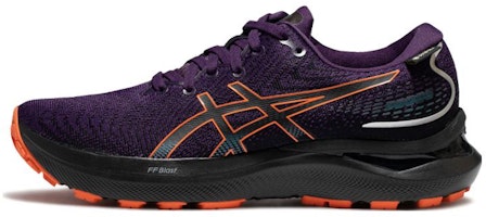 (Women) ASICS Gel Cumulus 24 GORE-TEX 'Night Shade Nova Orange' 1012B311-500 (Women) ASICS Gel Cumulus 24 GORE-TEX 'Night Shade Nova Orange' 1012B311-500