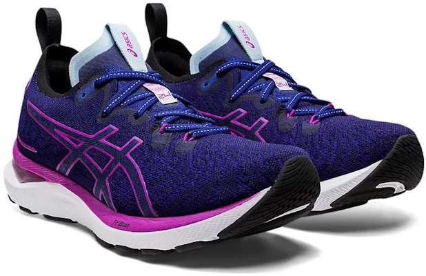 (W) ASICS Gel Cumulus 24 MK 'Dive Blue Orchid' Sepatu Lari 1012B261-400 Lookbook (W) ASICS Gel Cumulus 24 MK 'Dive Blue Orchid' Sepatu Lari 1012B261-400