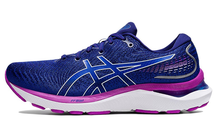 Buy (W) アシックス ゲルクムラス24 ワイド 「ディープブルーオーキッド」 1012B205-400