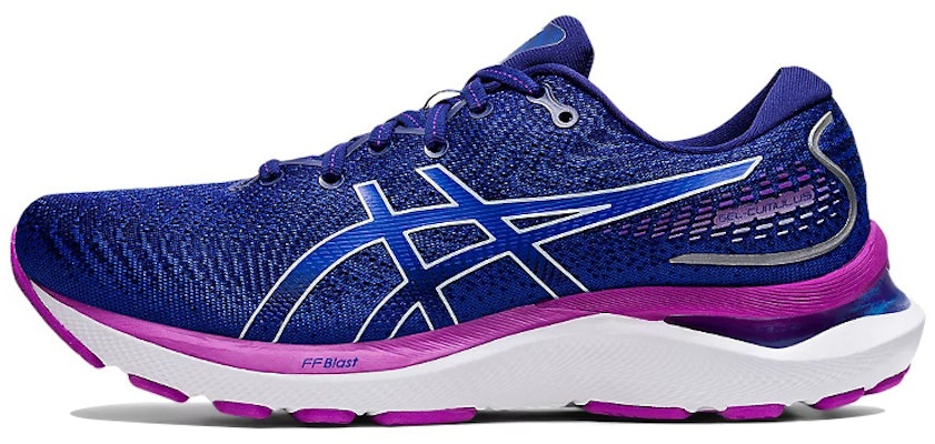 (Women) ASICS Gel Cumulus 24 Wide 'Dive Blue Orchid' 1012B205-400 Buy (Women) ASICS Gel Cumulus 24 Wide 'Dive Blue Orchid' 1012B205-400
