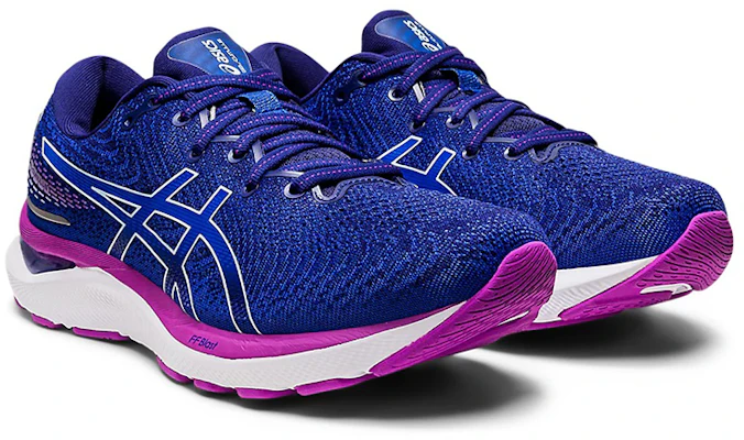 (Women) ASICS Gel Cumulus 24 Wide 'Dive Blue Orchid' 1012B205-400 Lookbook (Women) ASICS Gel Cumulus 24 Wide 'Dive Blue Orchid' 1012B205-400