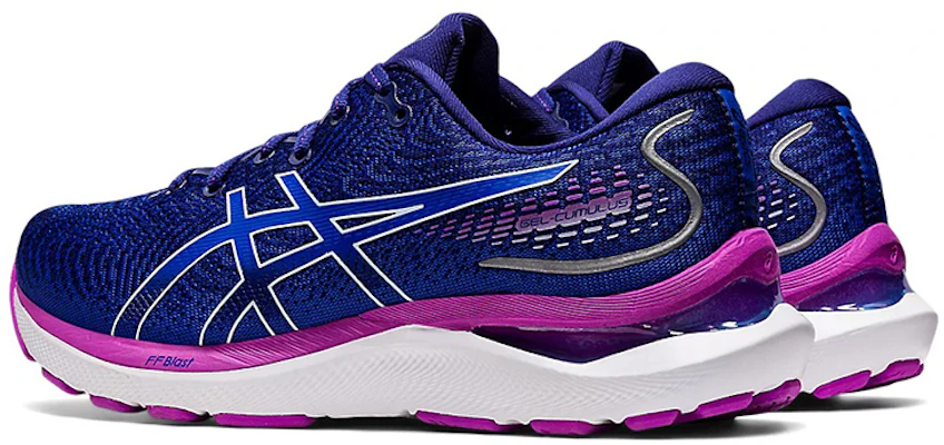 (Women) ASICS Gel Cumulus 24 Wide 'Dive Blue Orchid' 1012B205-400 Shop (Women) ASICS Gel Cumulus 24 Wide 'Dive Blue Orchid' 1012B205-400