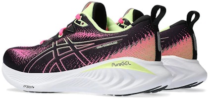 (W) ASICS Gel Cumulus 25 'Hitam Merah Muda Panas' 1012B441-007 Shop (W) ASICS Gel Cumulus 25 'Hitam Merah Muda Panas' 1012B441-007