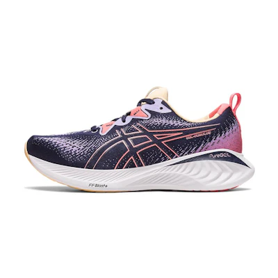 (W) ASICS Gel Cumulus 25 'Midnight Papaya'