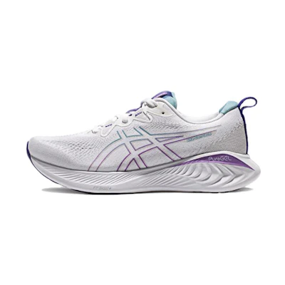(W) ASICS Gel Cumulus 25 'White Gris Blue'