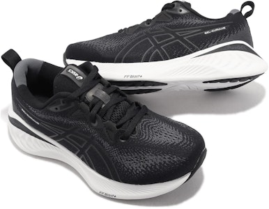(W) ASICS Gel Cumulus 25 D Wide 'Hitam Putih' 1012B439-002 Lookbook (W) ASICS Gel Cumulus 25 D Wide 'Hitam Putih' 1012B439-002