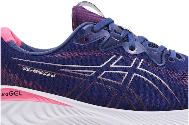 (Women) ASICS Gel Cumulus 25 Wide 'Deep Ocean Lilac Hint' 1012B439-403 Order (Women) ASICS Gel Cumulus 25 Wide 'Deep Ocean Lilac Hint' 1012B439-403