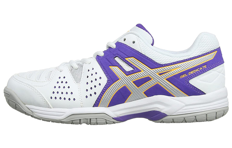 (Women) ASICS Gel-Dedicate 4 'White Purple' E557Y-3693