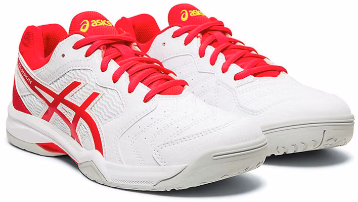 Asics Gel-Dedicate 6 女款 白紅 跑步鞋 Lookbook Asics Gel-Dedicate 6 女款 白紅 跑步鞋