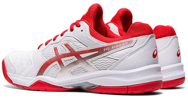 (W) ASICS Gel-Dedicate 6 'Putih Merah' 1042A067-107 Shop (W) ASICS Gel-Dedicate 6 'Putih Merah' 1042A067-107