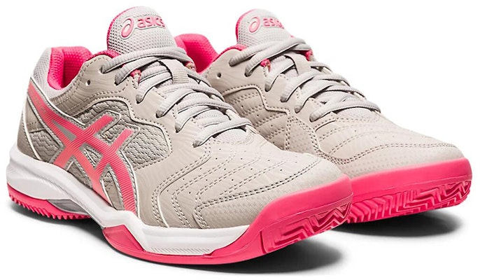 (W) ASICS Gel-Dedicate 6 Clay Rosa 'Khaki' zapatillas de pádel. 1042A073-021 Lookbook (W) ASICS Gel-Dedicate 6 Clay Rosa 'Khaki' zapatillas de pádel. 1042A073-021