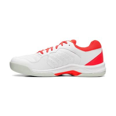 (W) ASICS Gel-Dedicate 6 Indoor /Red 'White'