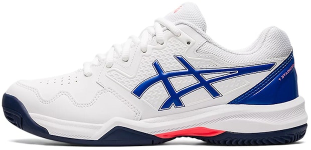 (W) 아식스 젤-데디케이트 7 클레이 (화이트/블루) 1042A168-101 Buy (W) 아식스 젤-데디케이트 7 클레이 (화이트/블루) 1042A168-101