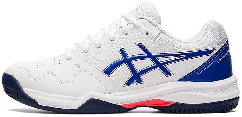 (Women) ASICS Gel-Dedicate 7 Clay 'White Blue' 1042A168-101 Buy (Women) ASICS Gel-Dedicate 7 Clay 'White Blue' 1042A168-101