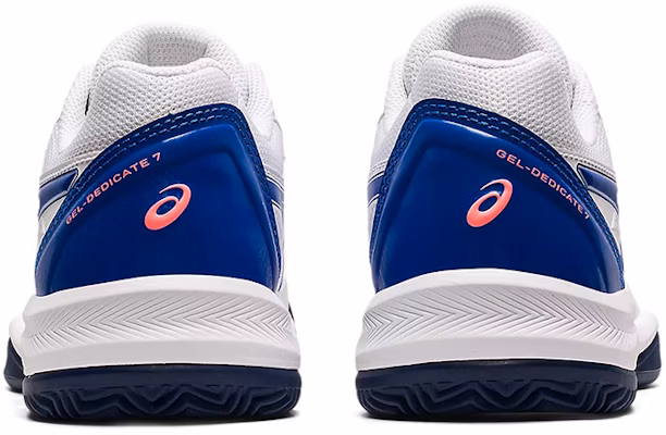 (Women) ASICS Gel-Dedicate 7 Clay 'White Blue' 1042A168-101 Purchase (Women) ASICS Gel-Dedicate 7 Clay 'White Blue' 1042A168-101