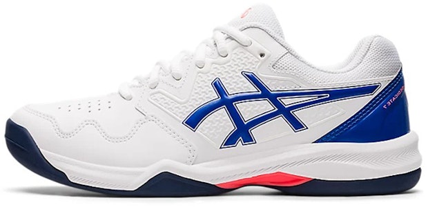 (W) 아식스 젤-데디케이트 7 실내 '화이트 블루' 1042A166-101 Buy (W) 아식스 젤-데디케이트 7 실내 '화이트 블루' 1042A166-101