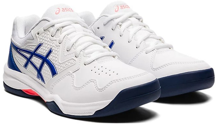 (Women) ASICS Gel-Dedicate 7 Indoor 'White Blue' 1042A166-101 Order (Women) ASICS Gel-Dedicate 7 Indoor 'White Blue' 1042A166-101