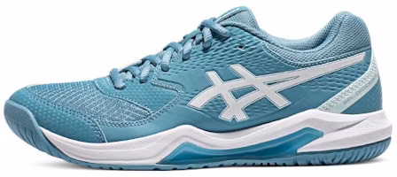 (Women) ASICS Gel Dedicate 8 'Gris Blue White' 1042A237-400 (Women) ASICS Gel Dedicate 8 'Gris Blue White' 1042A237-400