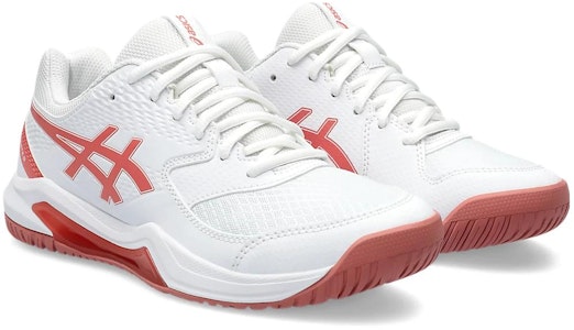 (W) 아식스 젤데디케이트 8 '화이트 라이트 가넷' 1042A237-100 Shop (W) 아식스 젤데디케이트 8 '화이트 라이트 가넷' 1042A237-100