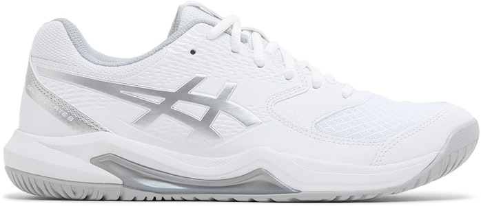 (W) 아식스 젤 데디케이트 8 '화이트 퓨어 실버' 1042A237-101 Buy (W) 아식스 젤 데디케이트 8 '화이트 퓨어 실버' 1042A237-101