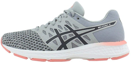 (Women) ASICS Gel-Exalt 4 Sneakers Grey/Pink T7E5N-9697 (Women) ASICS Gel-Exalt 4 Sneakers Grey/Pink T7E5N-9697