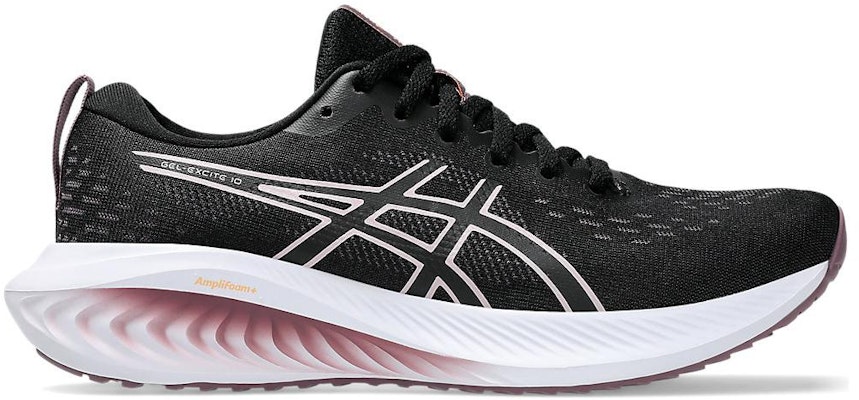 (W) (女性用) ASICS ゲルエキサイト 10 'ブラック ウォーターシェッド ローズ' 1012B418-007 1012B418-007 Order (W) (女性用) ASICS ゲルエキサイト 10 'ブラック ウォーターシェッド ローズ' 1012B418-007 1012B418-007
