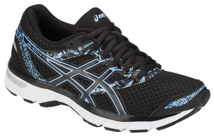 Lookbook (W) ASICS Gel-Excite 4 Hitam/Biru T6E8N-001
