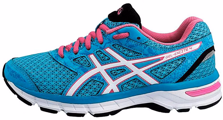 (W) アシックス ゲルエキサイト4 青ピンクカラーブロック T6E8N-3901 Buy (W) アシックス ゲルエキサイト4 青ピンクカラーブロック T6E8N-3901