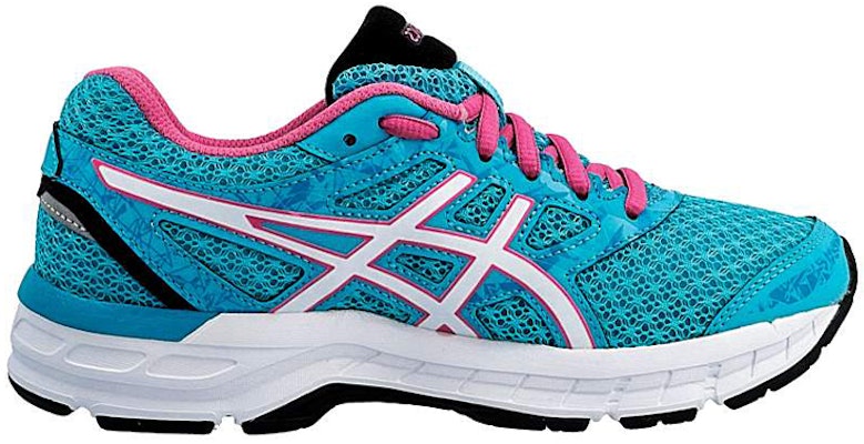 (W) アシックス ゲルエキサイト4 青ピンクカラーブロック T6E8N-3901 Order (W) アシックス ゲルエキサイト4 青ピンクカラーブロック T6E8N-3901