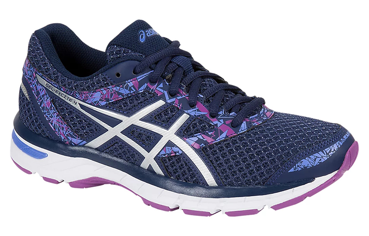 Shop (W) アシックス ゲルエキサイト4 青紫 (Ashikku Geruekisaitofō Ao-murasaki) T6E9N-4949