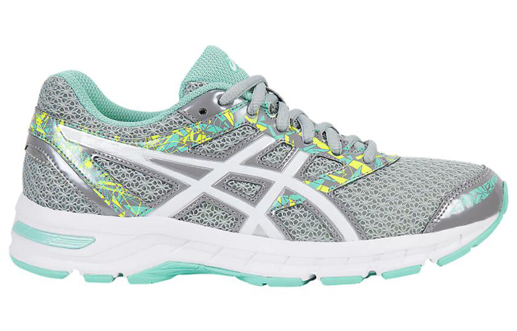 Order (W) アシックス ゲルエクサイト4 グレー/ホワイト T6E8N-9601