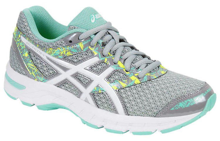 Lookbook (W) アシックス ゲルエクサイト4 グレー/ホワイト T6E8N-9601
