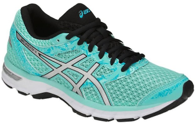(W) アシックス ゲルエキサイト4 青/銀 T6E8N-8893 Lookbook (W) アシックス ゲルエキサイト4 青/銀 T6E8N-8893