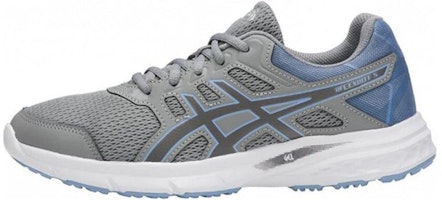 (Women) ASICS Gel Excite 5 Shoes Grey/Blue T7F8N-020 (Women) ASICS Gel Excite 5 Shoes Grey/Blue T7F8N-020