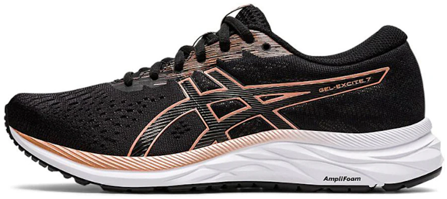 (W) ASICS Gel Excite 7 ''Nero Oro Rosa'' 1012A562-001 Buy (W) ASICS Gel Excite 7 ''Nero Oro Rosa'' 1012A562-001