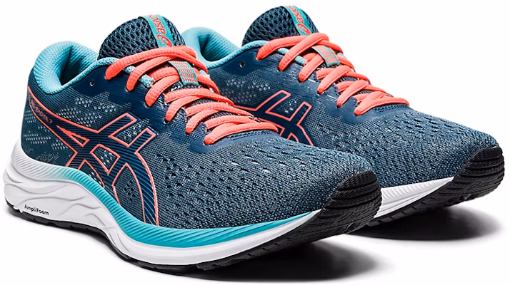 (W) ASICS Gel Excite 7 'Magnetic Blue' Lelaki Wanita Kasut Sukan 1012A562-404 Lookbook (W) ASICS Gel Excite 7 'Magnetic Blue' Lelaki Wanita Kasut Sukan 1012A562-404