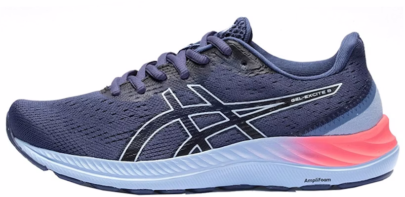 Asics Gel-Excite 8 低筒透氣跑步鞋 女款 藍色 Buy Asics Gel-Excite 8 低筒透氣跑步鞋 女款 藍色