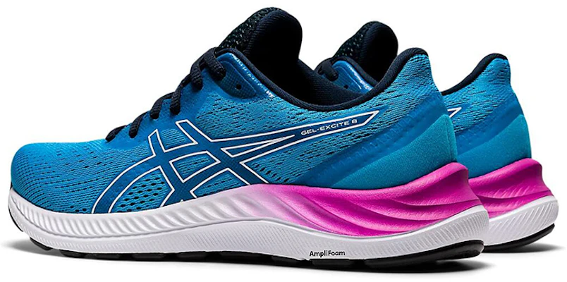 (W) ASICS Gel-Excite 8 Biru/ 'Putih' 1012A916-402 Shop (W) ASICS Gel-Excite 8 Biru/ 'Putih' 1012A916-402