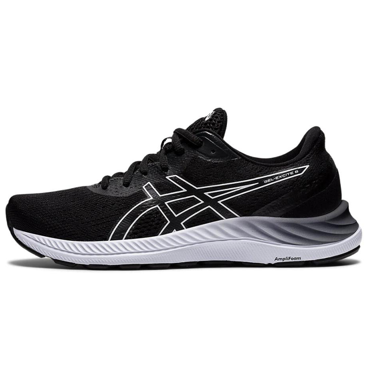(Women) ASICS Gel Excite 8 Wide 'Black White'  1012A915-002