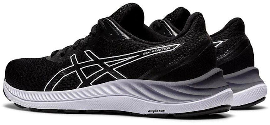 (W) ASICS Gel Excite 8 Wide 'Hitam Putih' 1012A915-002 Lookbook (W) ASICS Gel Excite 8 Wide 'Hitam Putih' 1012A915-002