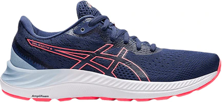 (Women) ASICS Gel Excite 8 Wide 'Thunder Blue Blazing Coral' 1012A915-409 (Women) ASICS Gel Excite 8 Wide 'Thunder Blue Blazing Coral' 1012A915-409