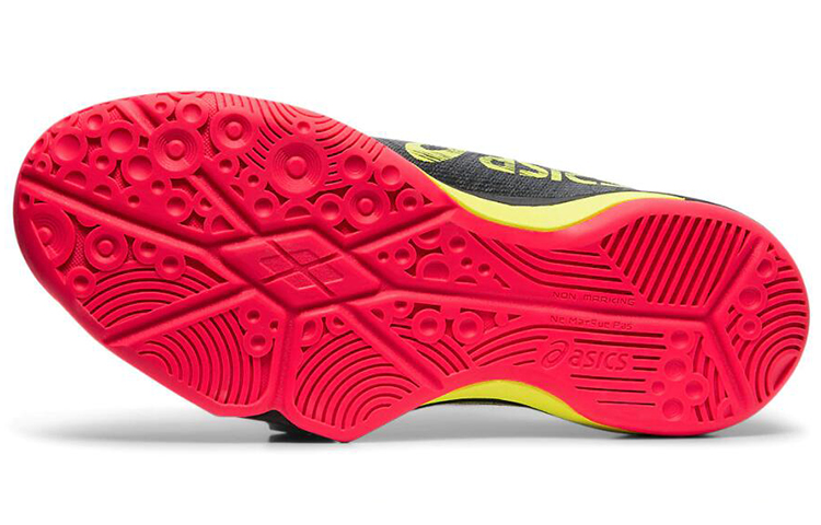 Details for (W) Sepatu ASICS Gel-Fastball 3 Hitam/Kuning E762N-002