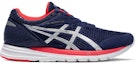 Order (W) アシックス ゲルフェザーグライド4 インディゴブルーシルバー T6K6N-400