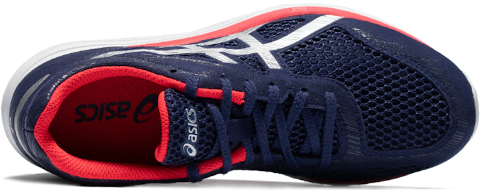 (W) ASICS Gel Feather Glide 4 '靛蓝银色' T6K6N-400 Shop (W) ASICS Gel Feather Glide 4 '靛蓝银色' T6K6N-400