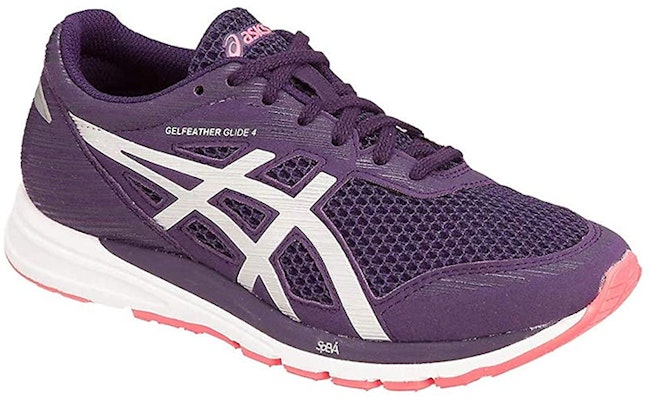 Asics Gel-Feather Glide 4 防滑透氣 低筒休閒跑步鞋 女款 紫白 Lookbook Asics Gel-Feather Glide 4 防滑透氣 低筒休閒跑步鞋 女款 紫白