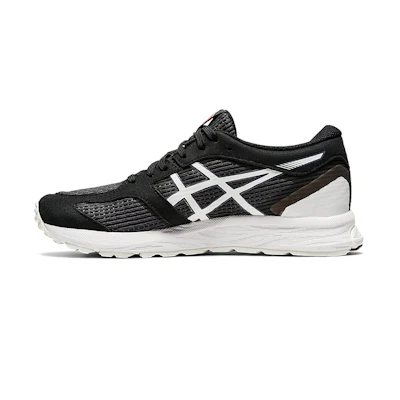 (W) ASICS Gel-Feather Glide 5 Black White Sneakers 'Black White'