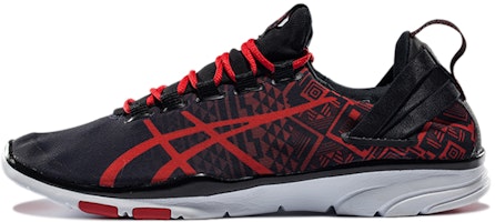 (Women) ASICS Gel-Fit Sana 2 'Black Vermilion' S652N-9023 (Women) ASICS Gel-Fit Sana 2 'Black Vermilion' S652N-9023